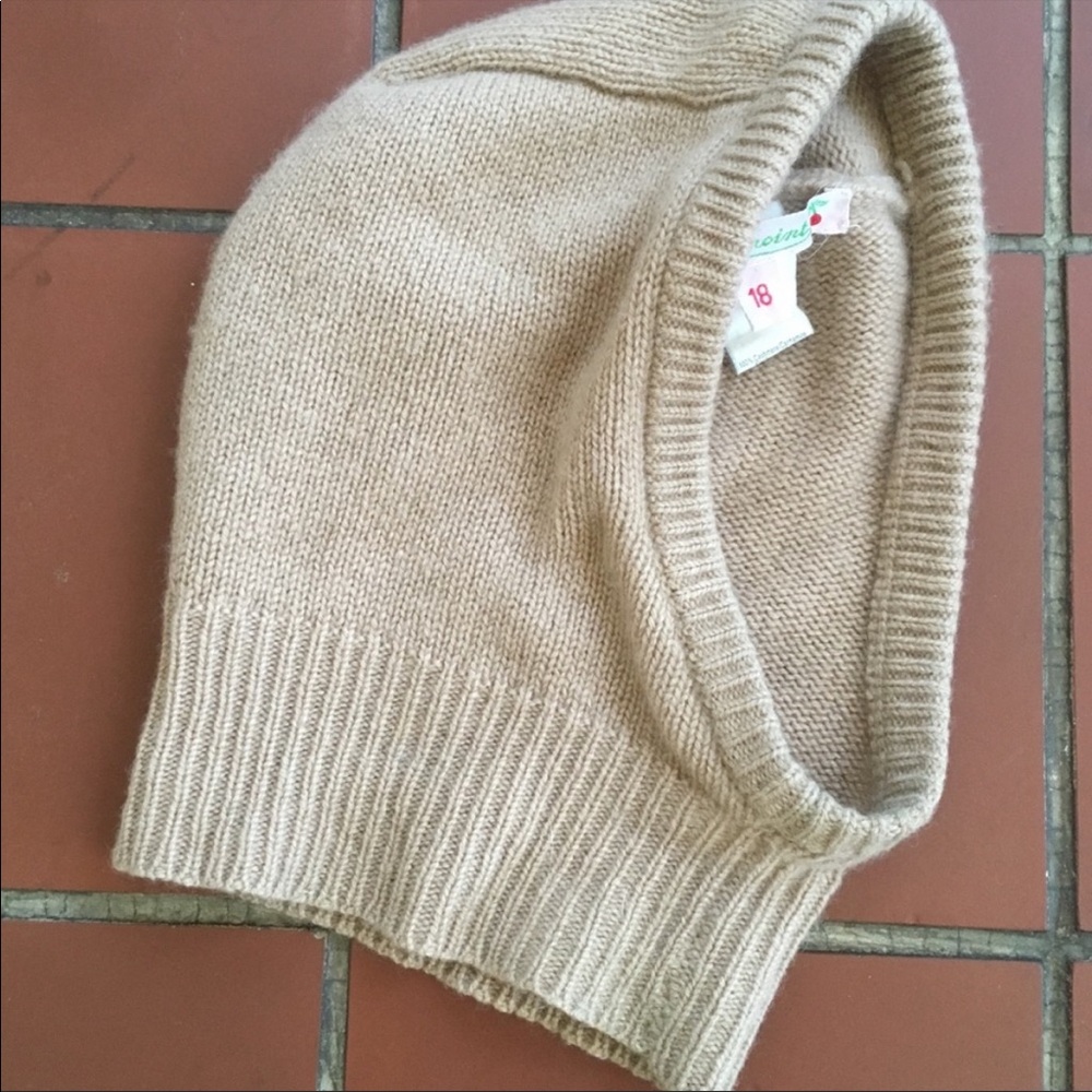 18 month cashmere Bonpoint  balaclava hat